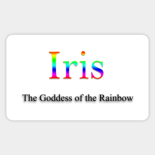 Iris Name meaning Magnet